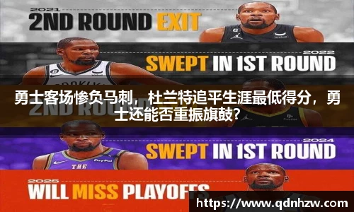 勇士客场惨负马刺，杜兰特追平生涯最低得分，勇士还能否重振旗鼓？